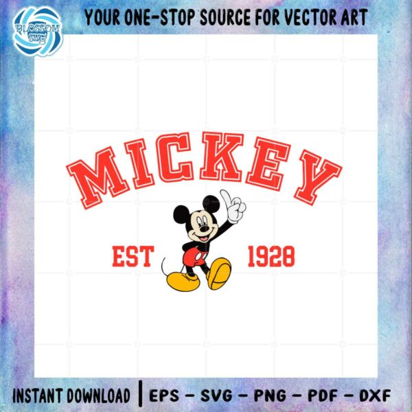 vintage-disney-mickey-mouse-est-1928-svg-cutting-files