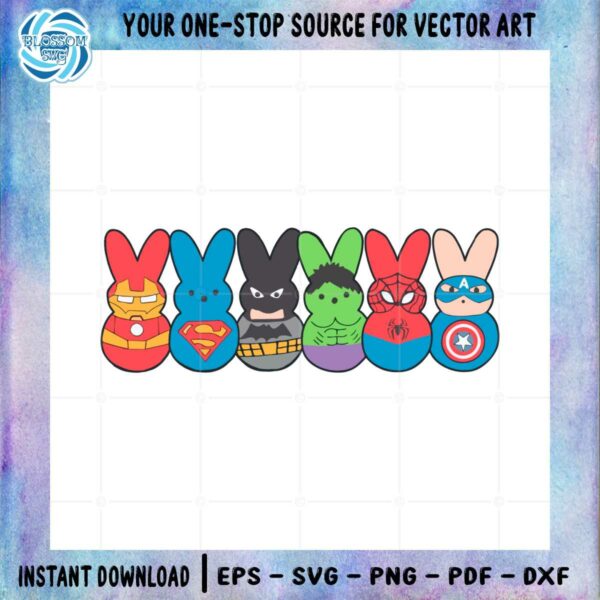 easter-peeps-superheroes-movie-characters-bunny-svg-cutting-files
