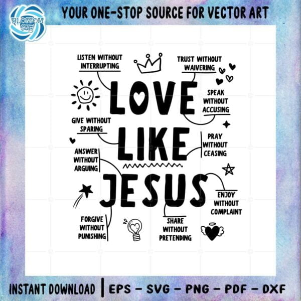 love-like-jesus-christian-quote-dear-person-behind-me-svg