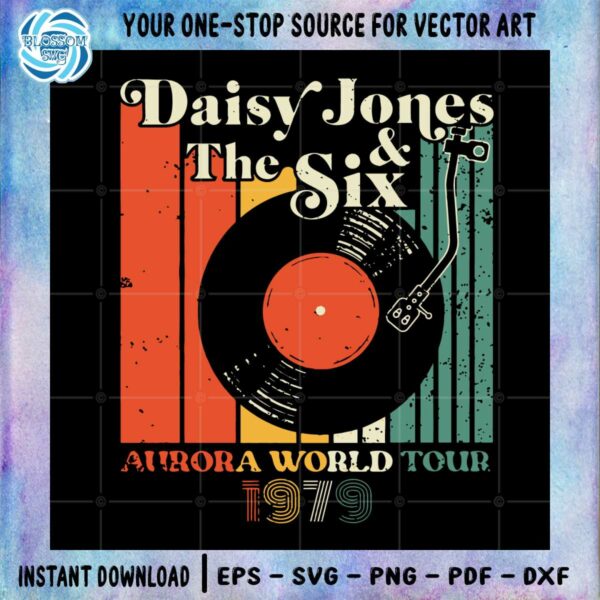 vintage-daisy-jones-and-the-six-aurora-world-tour-1979-svg