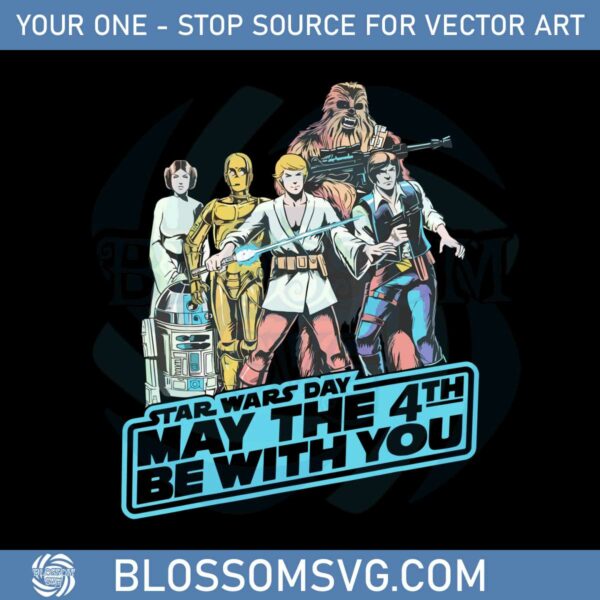 retro-star-wars-day-may-the-4th-be-with-you-png-sublimation-design