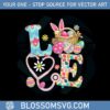 love-stethoscope-scrub-life-nurse-bunny-easter-day-png