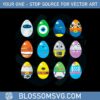 pixar-classic-character-easter-eggs-funny-easter-cartoon-svg
