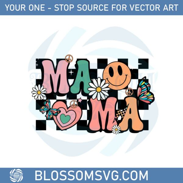groovy-retro-mama-flower-smiley-face-svg-cutting-files