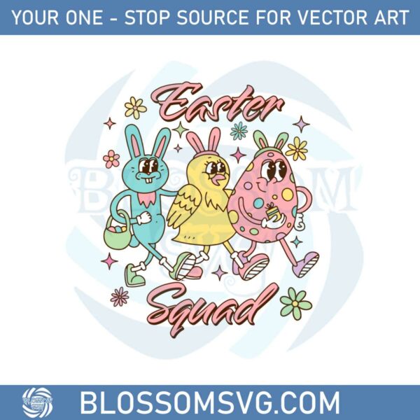 retro-easter-squad-easter-vibes-svg-graphic-designs-files