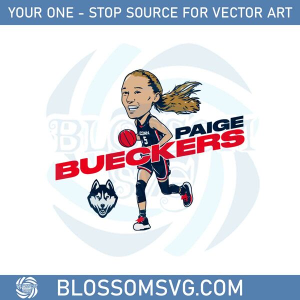 uconn-basketball-paige-bueckers-caricature-svg-cutting-files