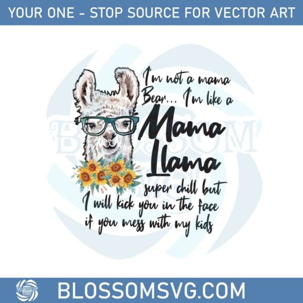 Mama Llama Mom Mothers Day Mothers Day Quote Png Sublimation