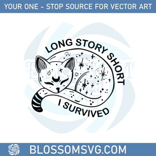 long-story-short-i-survived-taylor-swift-cat-svg-graphic-designs-files