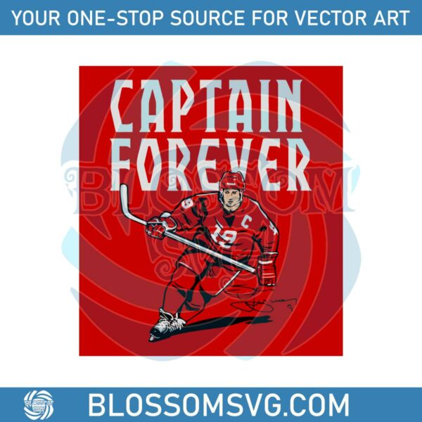 steve-yzerman-captain-forever-svg-graphic-designs-files