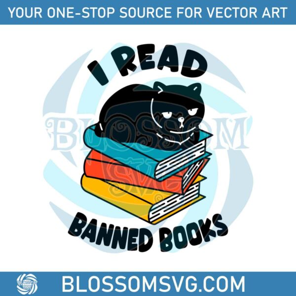 i-read-banned-books-black-cat-reader-svg-graphic-designs-files