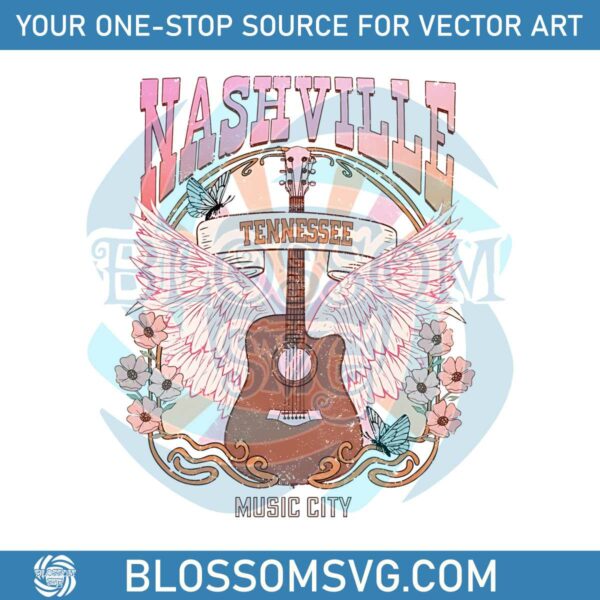 nashville-country-music-guitar-svg-for-cricut-sublimation-files