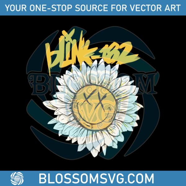 blink-182-classic-rock-daisy-svg-for-cricut-sublimation-files