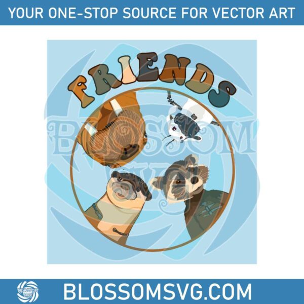 rocket-raccoon-and-friends-marvel-comics-svg-cutting-files