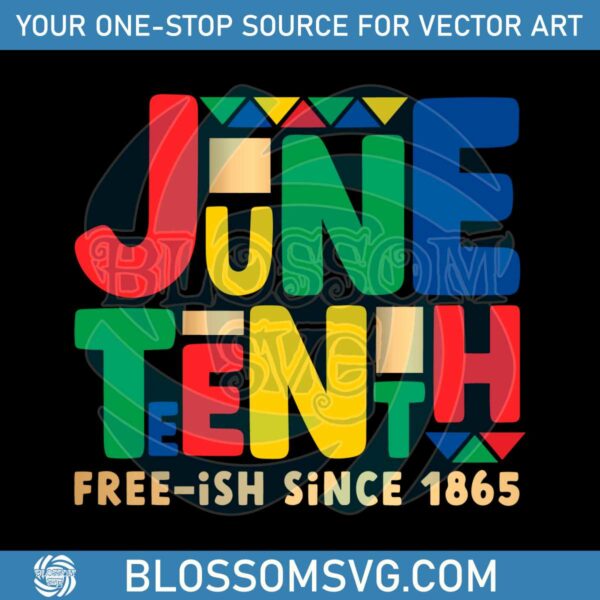 juneteenth-freeish-since-1865-svg-for-cricut-sublimation-files