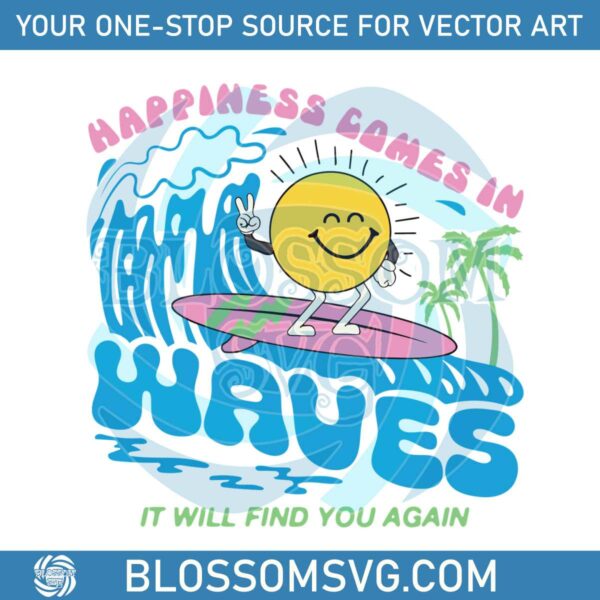 happiness-comes-in-waves-svg-for-cricut-sublimation-files