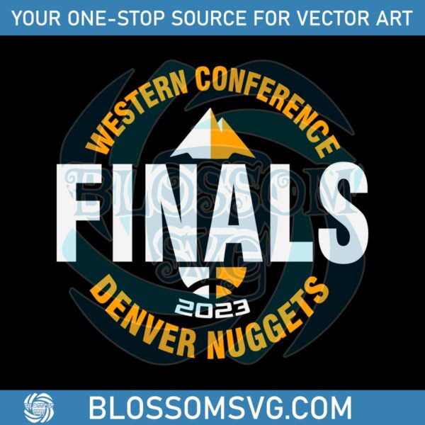 western-conference-denver-nuggets-finals-2023-svg-cutting-files