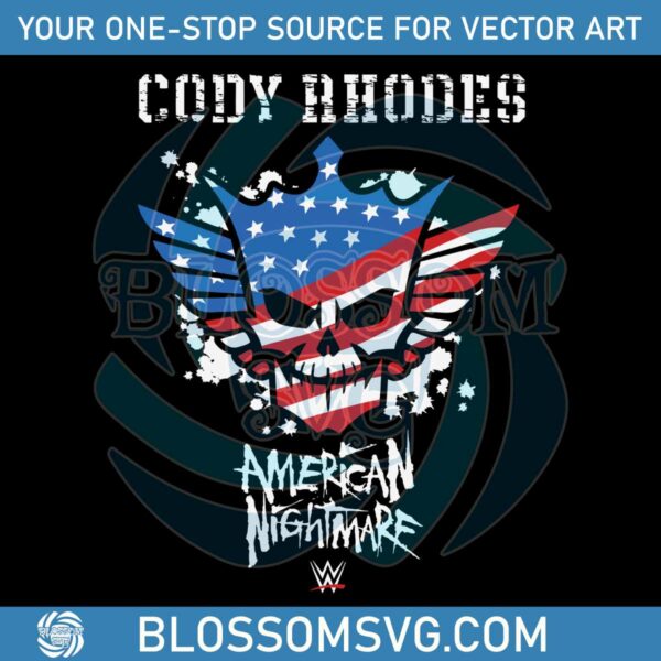 Armorial Cody Rhodes Logo WWE Wrestling SVG Cutting Files