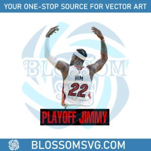 Playoff Jimmy Miami Heat PNG Sublimation Design