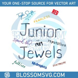 Taylor Swift Inspired Junior Jewels You Belong With Me SVG