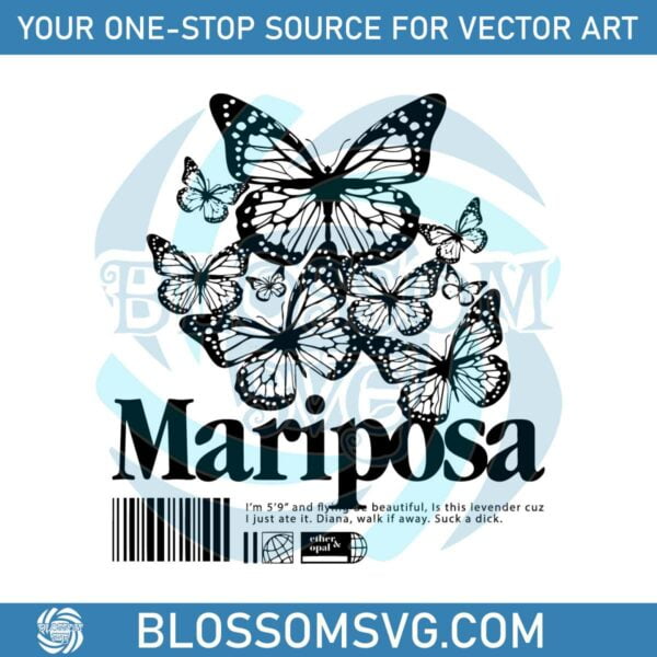 mariposa-vanderpump-rules-tv-series-svg-cutting-file