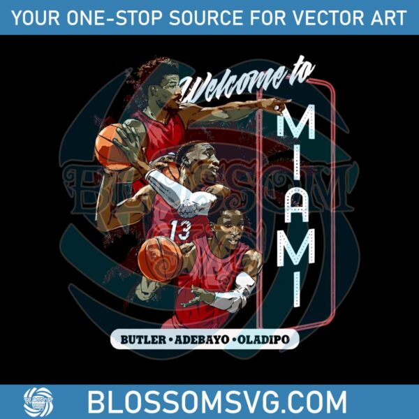jimmy-butler-bam-adebayo-and-vic-oladipo-welcome-to-miami-heat-png