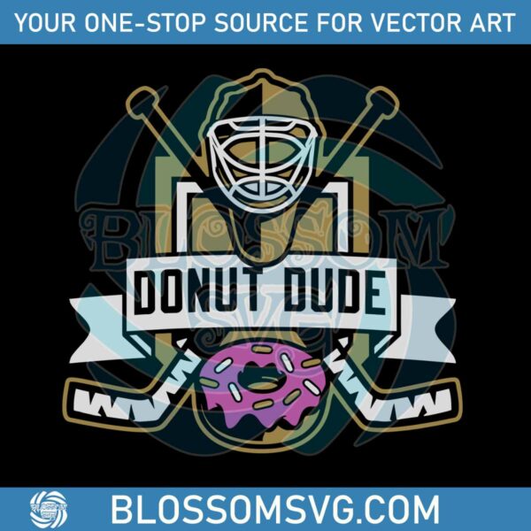 donut-dude-vegas-golden-knights-svg-graphic-design-files
