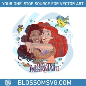 black-girl-magic-disney-the-little-mermaid-png-silhouette-files