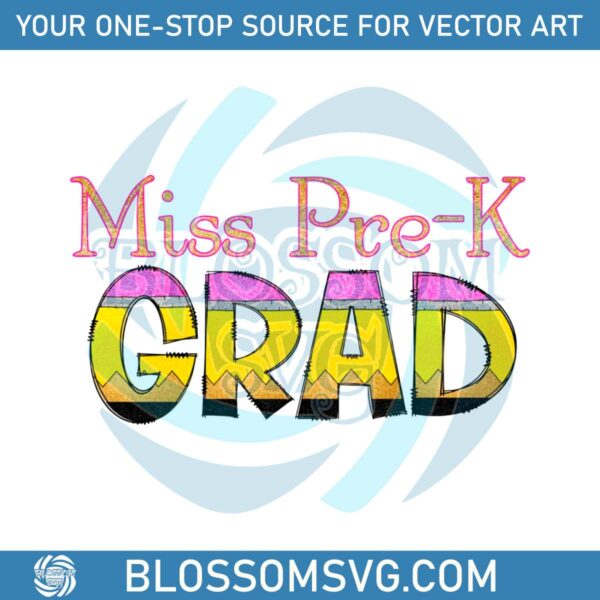 miss-pre-k-grad-graduation-last-day-of-school-png-silhouette-files