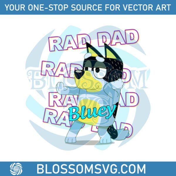 bluey-rad-dad-fathers-day-png-sublimation-design