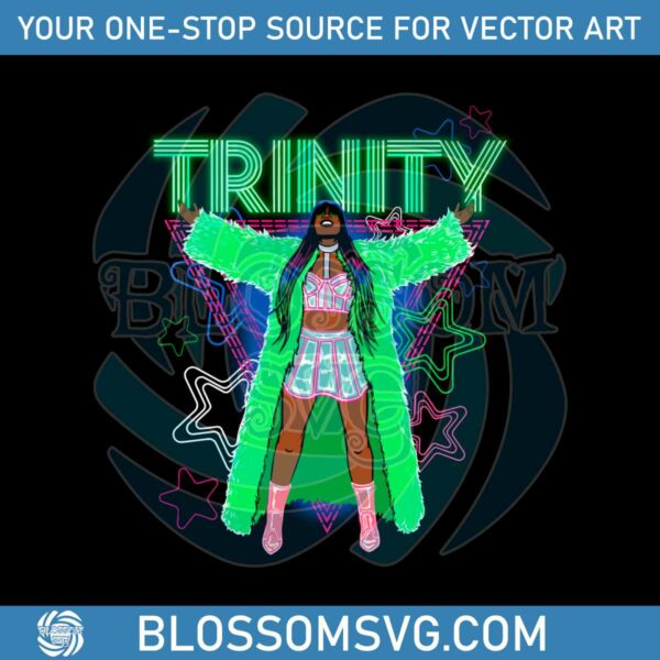 trinity-glow-gorgeous-ladies-of-wrestling-svg-cutting-file