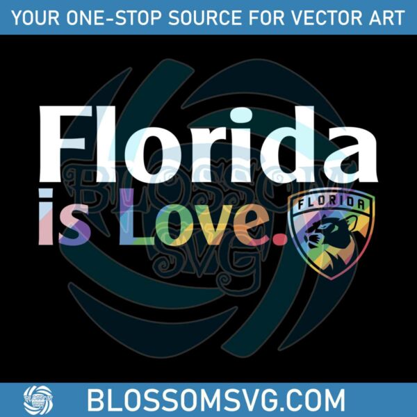 florida-panthers-is-love-pride-lgbt-svg-graphic-design-files