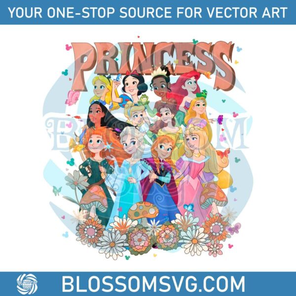vintage-princess-floral-disney-princess-png-silhouette-sublimation-files