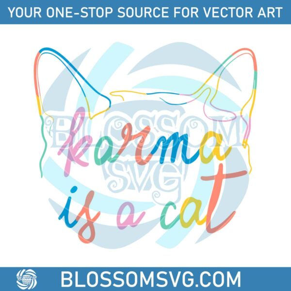 karma-is-a-cat-midnights-taylor-swift-svg-graphic-design-file