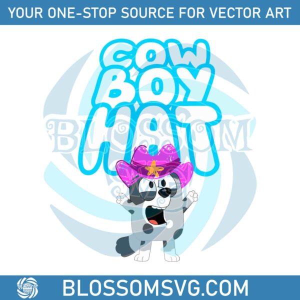 muffin-cow-boy-hat-bluey-character-svg-graphic-design-files