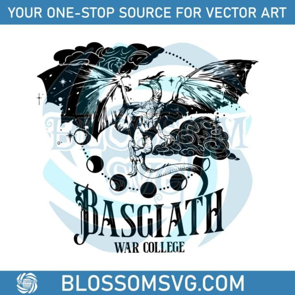 basgiath-war-college-fourth-wing-svg-graphic-design-files