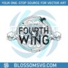 fourth-wing-rebecca-yoros-best-svg-cutting-digital-files