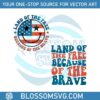 america-land-of-the-free-because-of-the-brave-svg-digital-files