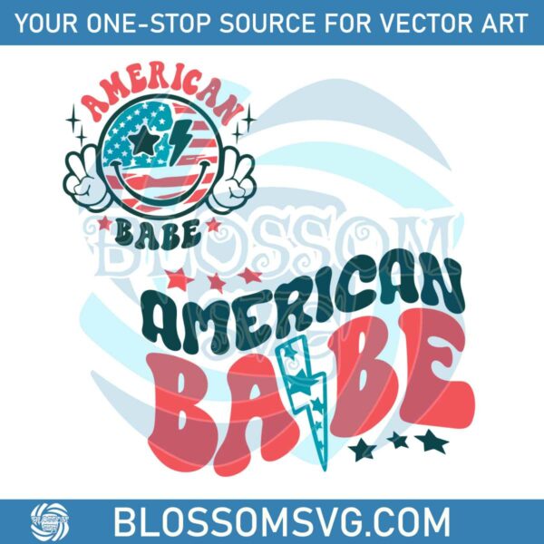 retro-groovy-4th-of-july-american-babe-usa-flag-smiley-face-svg