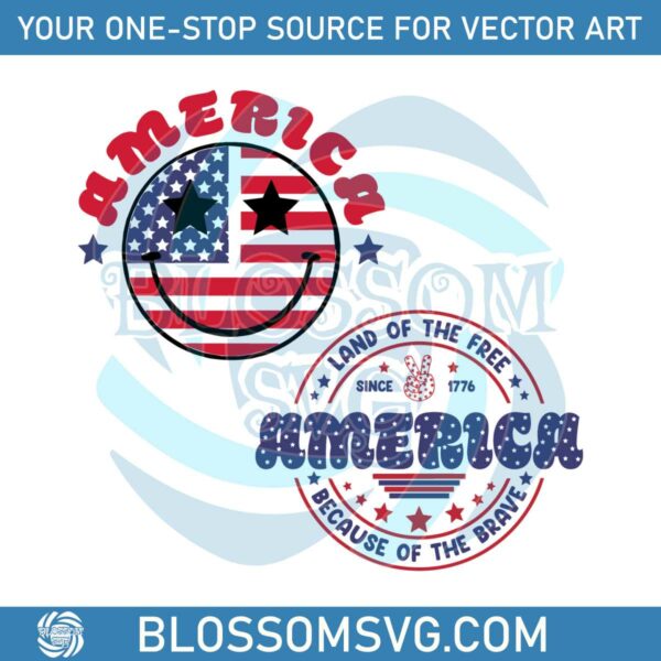 america-land-of-the-free-since-1776-because-of-the-brave-svg