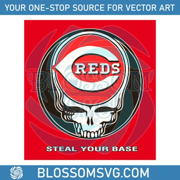 dead-cincinnati-reds-steal-your-base-svg-cutting-digital-file