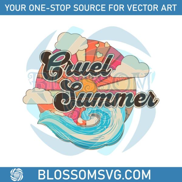 retro-cruel-summer-song-taylor-swift-svg-digital-cricut-file