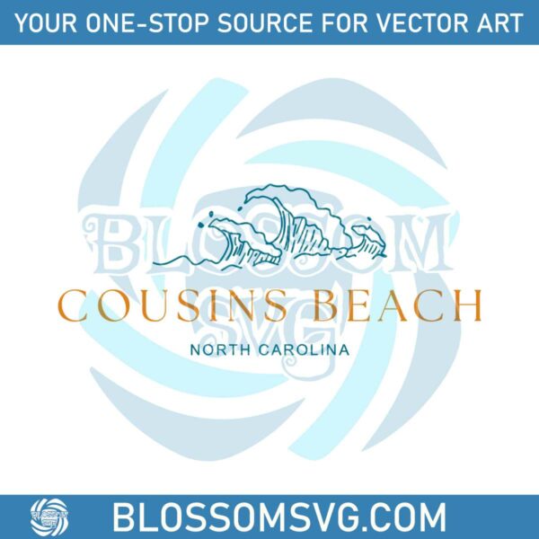 retro-cousins-beach-north-carolina-svg-cutting-digital-file