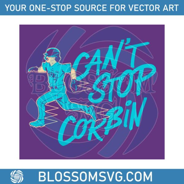 cant-stop-corbin-carroll-svg-cutting-digital-file