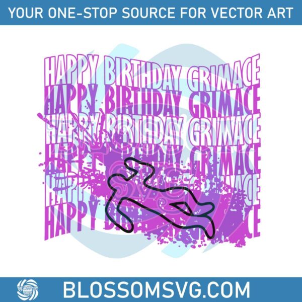 happy-birthday-grimace-svg-birthday-shake-svg-cricut-file