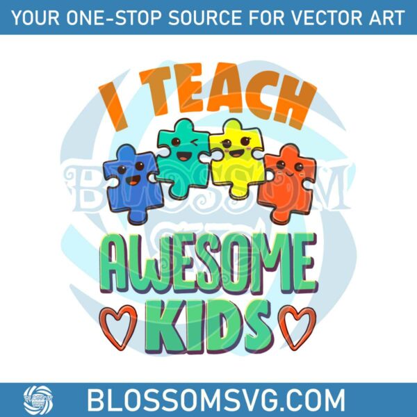 i-teach-awesome-kids-for-autism-awareness-svg-digital-files
