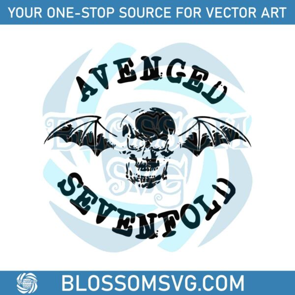 Avenged Sevenfold SVG Rock Band Skull SVG Cutting File