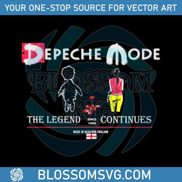 Depeche Mode Trendy The Legend Continues PNG Download