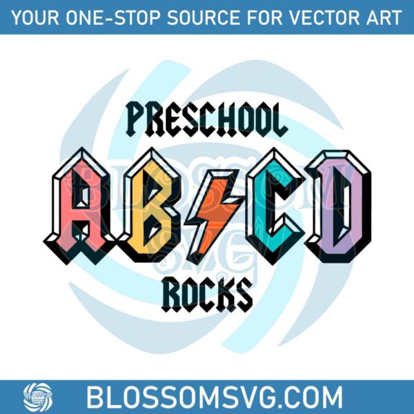 preschool-rocks-svg-abcd-teacher-svg-graphic-design-file