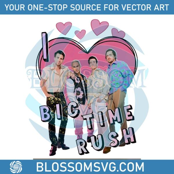 Love Big Time Rush PNG Cant Get Enough Tour PNG File