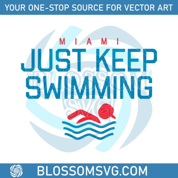 miami-marlins-just-keep-swimming-svg-graphic-design-file